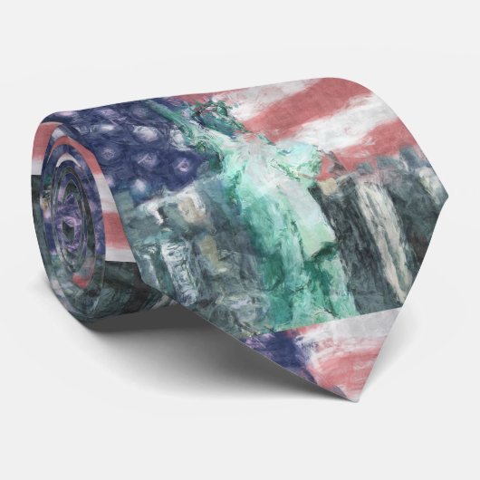 Verdwenen met vrijheid stropdas (Opgerold)