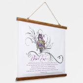 Verdwenen Pasen Hangend Wandkleed (Gebogen)