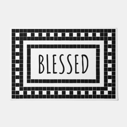 Verdwenen Rae Dunn Farmhouse Geïnspireerd tapijtde Deurmat (Voorkant)