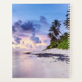 Verdwenen Tropical Island Paradise Beach Reizen Planner (Achterkant)