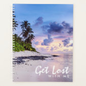 Verdwenen Tropical Island Paradise Beach Reizen Planner (Voorkant)