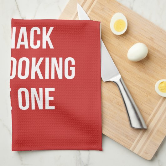 Verdwenen tussen wensen en kijken als snack, grapp theedoek (Quarter Fold)