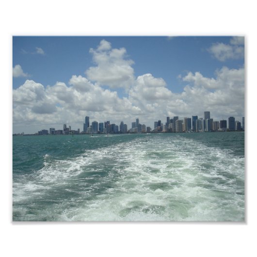 Verdwenen van Miami Foto Afdruk (Voorkant)