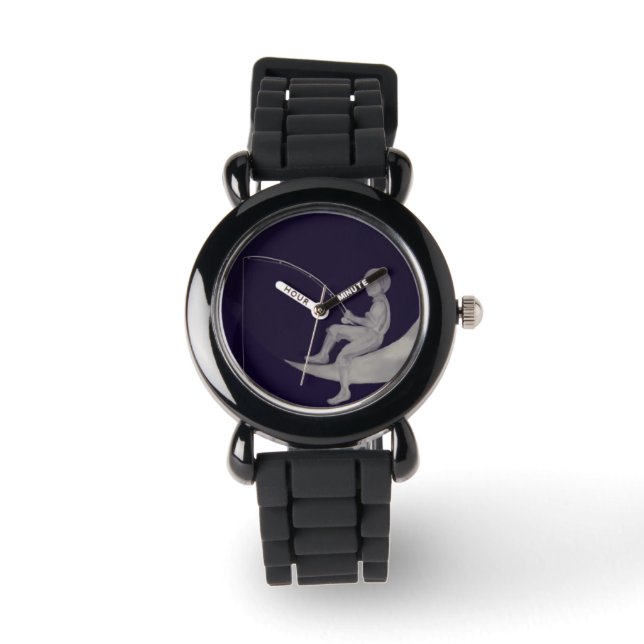 VERDWENEN VIS🐳 HORLOGE (Voorkant)