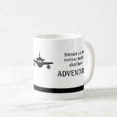 Verdwenen zijn de nieuwsgierige ... hebben Mok ADV (Voorkant rechts)