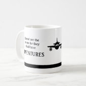 Verdwenen zijn de nieuwsgierige ... hebben Mok ADV (Voorkant links)