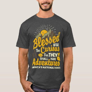 Verdwenen zijn de nieuwsgierige nationale parken t-shirt