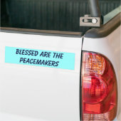 Verdwenen zijn de vredestroepen bumpersticker (Op Truck)
