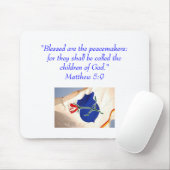 Verdwenen zijn de vredestroepen... wetshandhaving muismat (Met muis)