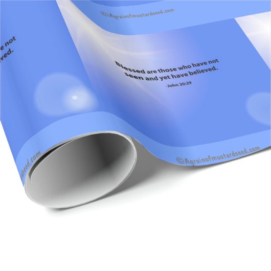 Verdwenen zijn degenen die geloven cadeaupapier (Rol Hoek)