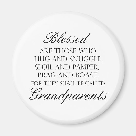 Verdwenen zijn... Grootouders Magneet (Voorkant)