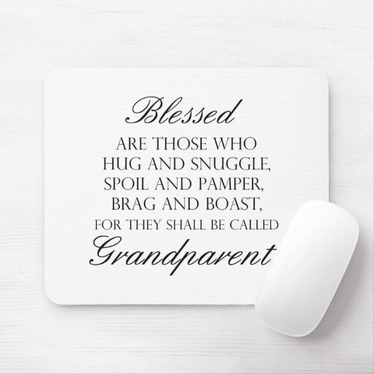 Verdwenen zijn... Grootouders Muismat (Met muis)