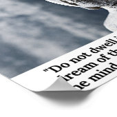 Verdwijn niet in het verleden, droom niet van.. Bo Poster (Hoek)