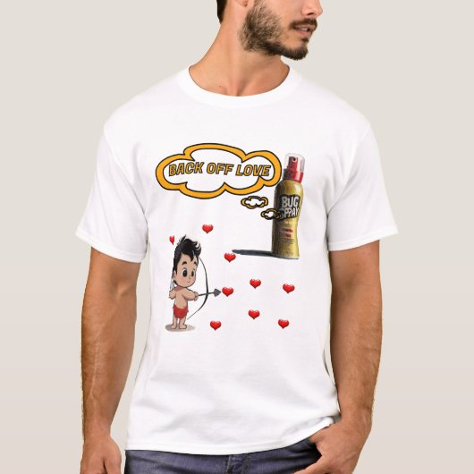 Verdwijn van liefde t-shirt (Voorkant)