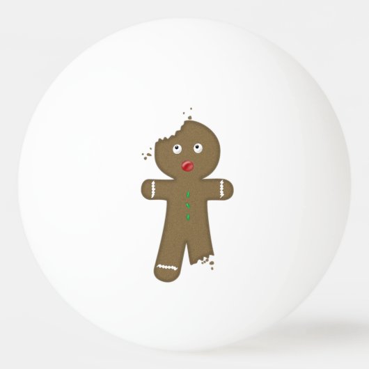 Verdwijnende peperkoek man pingpongbal (Voorkant)
