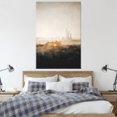 verdwijnhorizon canvas afdruk (Insitu (Slaapkamer))