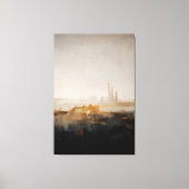 verdwijnhorizon canvas afdruk (Voorkant)