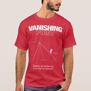 Verdwijnpunt door Richard C Sarafian 1971 grappig T-shirt