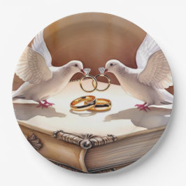 Vereend in Liefde Papieren Bordje