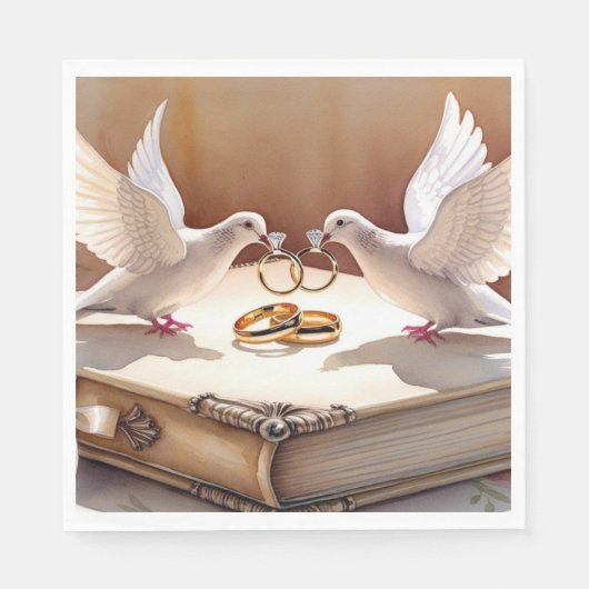 Vereend in Liefde Servet (Voorkant)