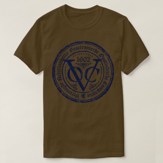 Vereenigde Oost-Indische Compagnie T-shirt (Design voorkant)