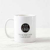 Vereenvoudig je school logo afstuderen koffiemok (Links)
