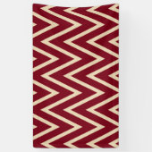 Vereenvoudigd motief patroon 5 spandoek (Verticaal)