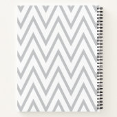 Vereenvoudigd motief patroon 8 notitieboek (Achterkant)