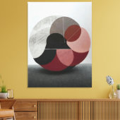 Vereenvoudigde Essentie Canvas Afdruk (Insitu (Woonkamer))