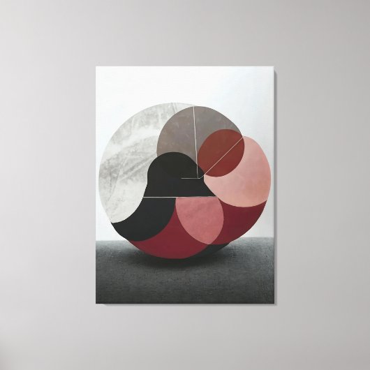 Vereenvoudigde Essentie Canvas Afdruk (Voorkant)