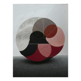 Vereenvoudigde essentie perfect poster