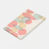 Vereenvoudigde Retro-Ornamenten, alles over druk 4 Post-it® Notes (Schuin)