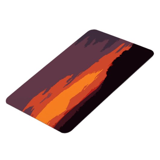 Vereenvoudigde zonsondergang magneet (Linkerzijde)