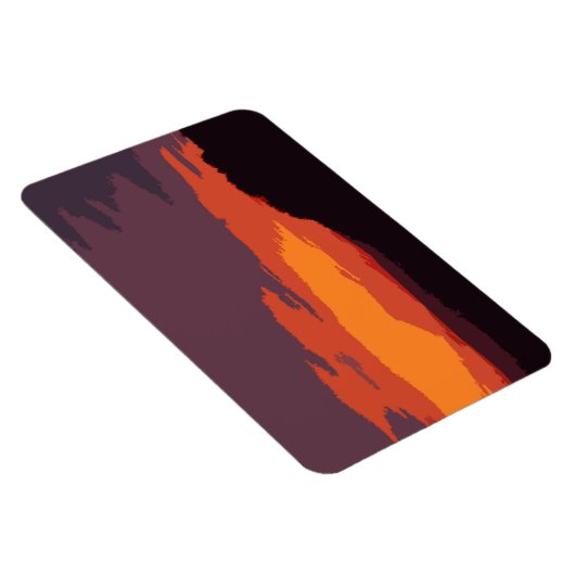 Vereenvoudigde zonsondergang magneet (Rechterzijde)