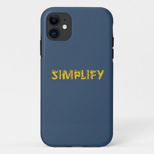 Vereenvoudigen Case-Mate iPhone Case (Achterkant)