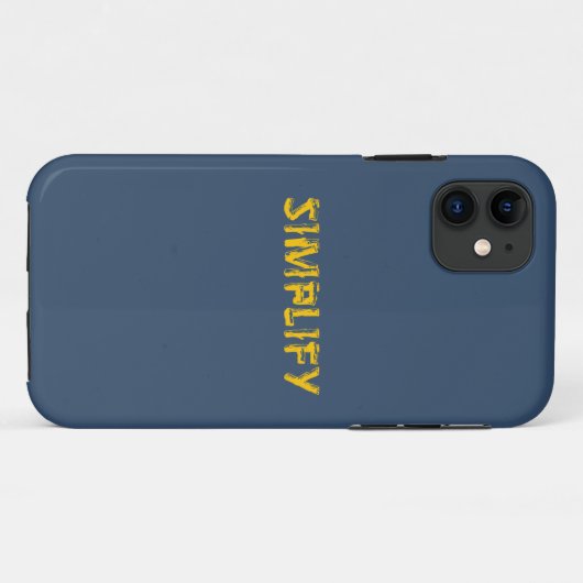 Vereenvoudigen Case-Mate iPhone Case (Achterkant (horizontaal))