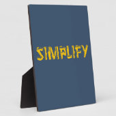 Vereenvoudigen Fotoplaat (Zijkant)