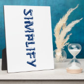 Vereenvoudigen Fotoplaat (Zijkant)