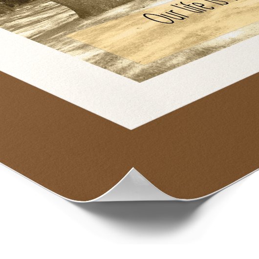 Vereenvoudigen — Thoreau-prijsopgave — art print (Hoek)