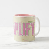 Vereenvoudigen Tweekleurige Koffiemok (Voorkant rechts)