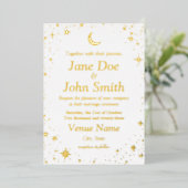 Vereenvoudiging van de blade-uitnodiging folie uitnodiging (Staand Voorkant)