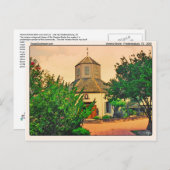 Vereins Kirche (1), Fredericksburg, TX Briefkaart (Voorkant / Achterkant)