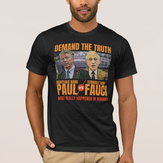 Vereis de waarheid Paul vs Fauci Fire Fauci  T-shirt (Voorkant)