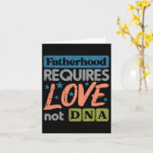 Vereisen Liefde Niet DNA Vaders Dag Stepdad Stap P Kaart (Gele Bloem)