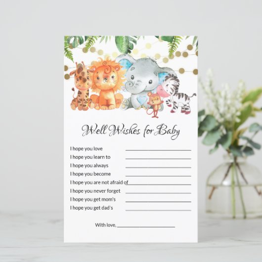 Vereist Baby Baby shower Games (Staand voorkant)