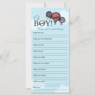 Vereist Baby - Baby shower geheugenkaart