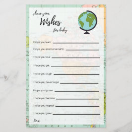 Vereist Baby - Baby shower - Multicolor Map