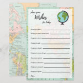 Vereist Baby - Baby shower - Multicolor Map (Voorkant / Achterkant)