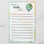 Vereist Baby - Baby shower - Multicolor Map (Voorkant)