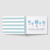Vereist Baby | Baby shower voor luchtballon Gastenboek (Volledig)